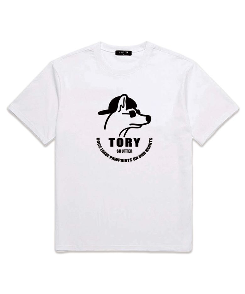 [FW신상할인] TORY LOGO 반팔 티셔츠 (SS014) 화이트