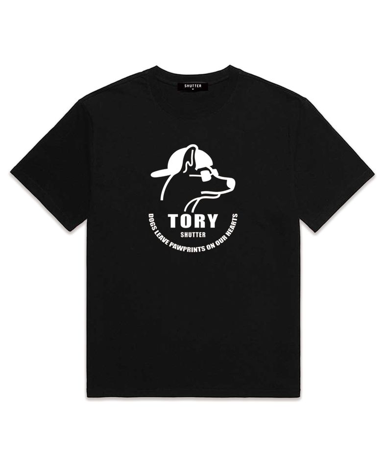 [FW신상할인] TORY LOGO 반팔 티셔츠 (SS014) 블랙