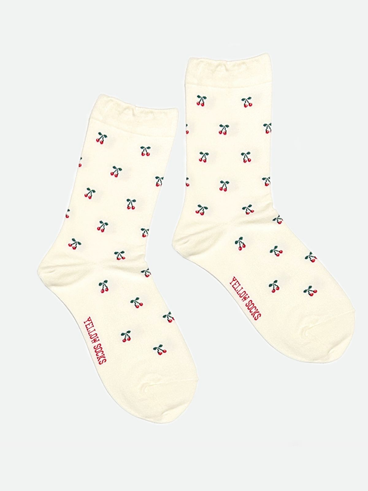 옐로우삭스(YELLOWSOCKS) [무압] 체리쉬 화이트