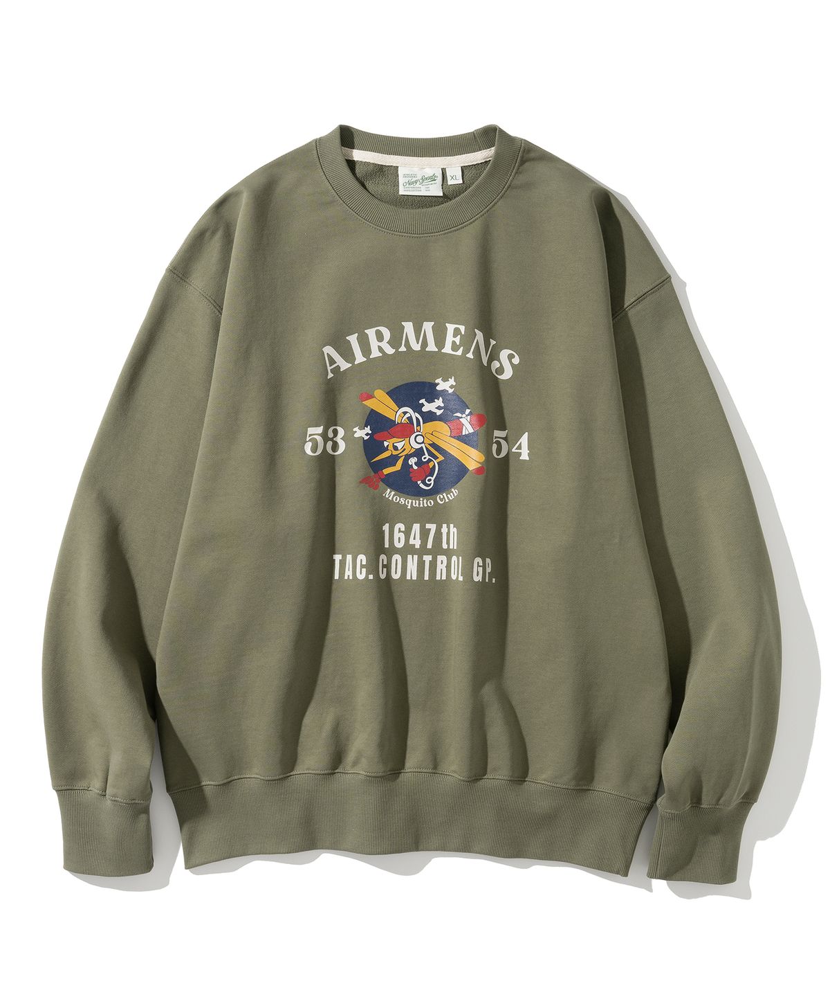 유니폼브릿지(UNIFORM BRIDGE) mosquito sweatshirt olive
