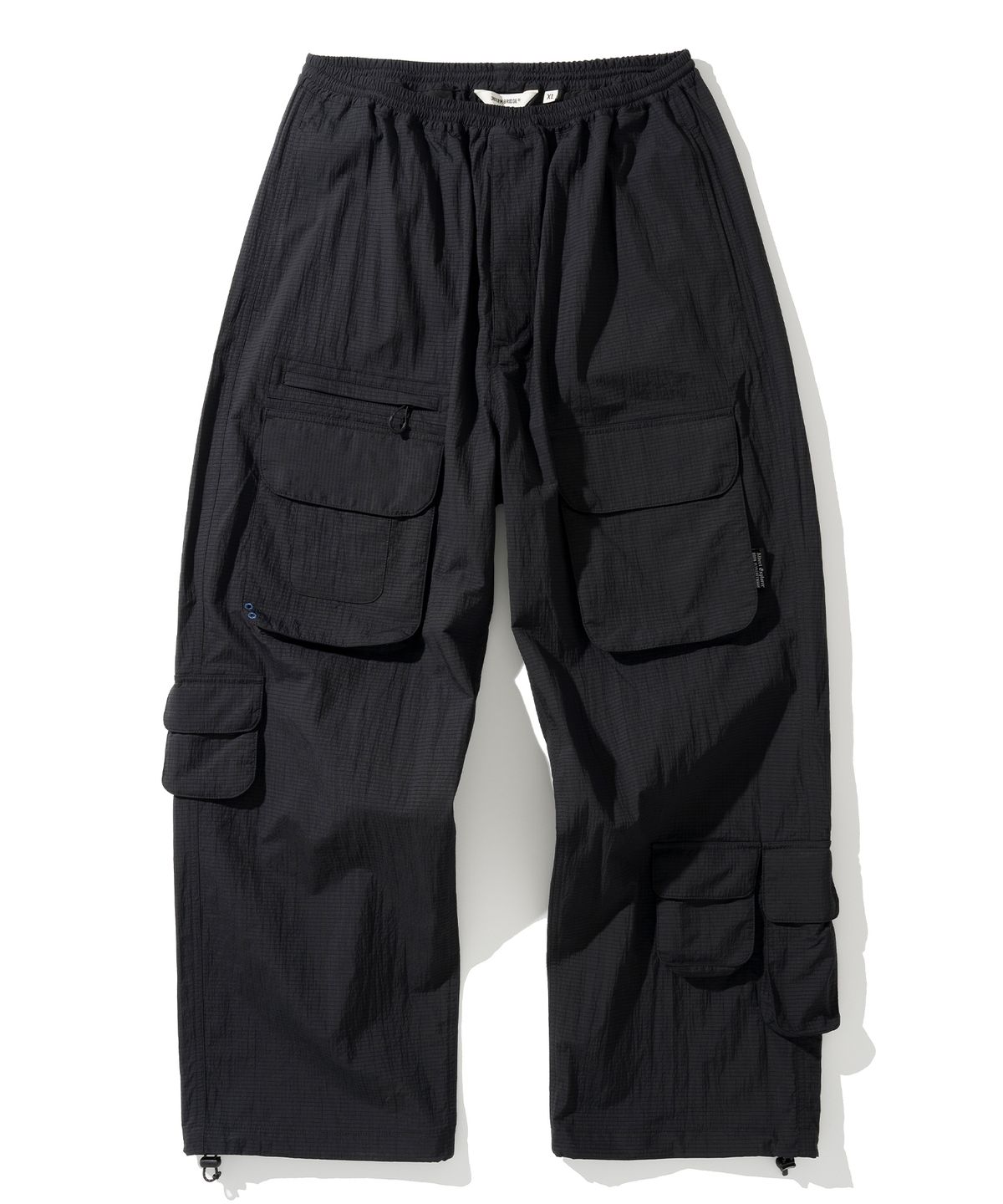 유니폼브릿지(UNIFORM BRIDGE) ripstop multi pocket pants black