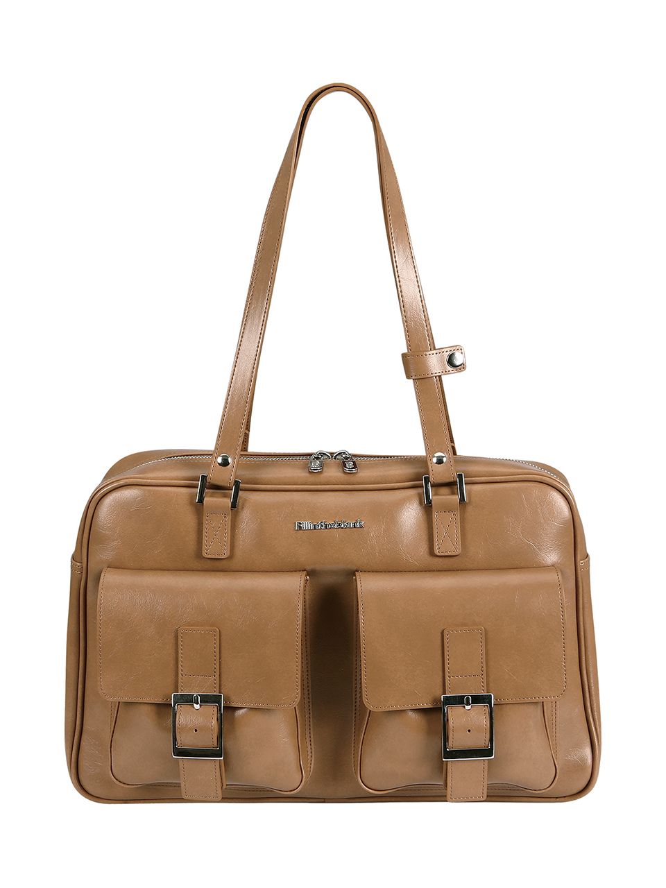 MUSINSA公式 | FILLINTHEBLANK PK Shoulder Bag (camel)