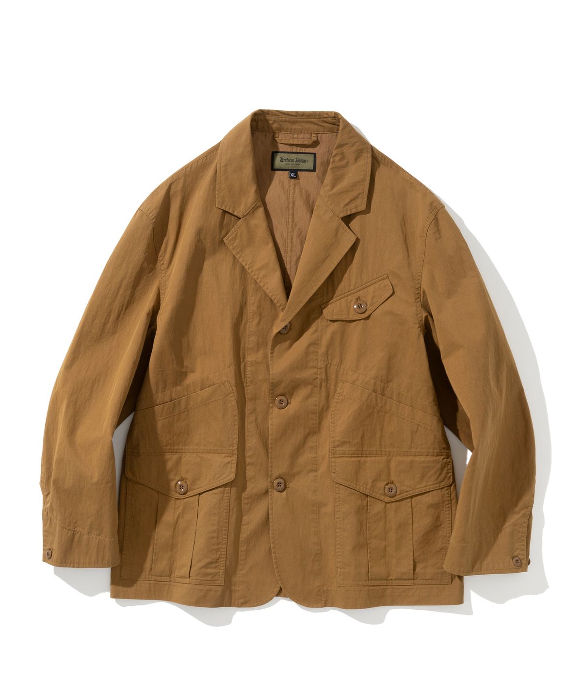 유니폼브릿지(UNIFORM BRIDGE) hunting blazer brown camel
