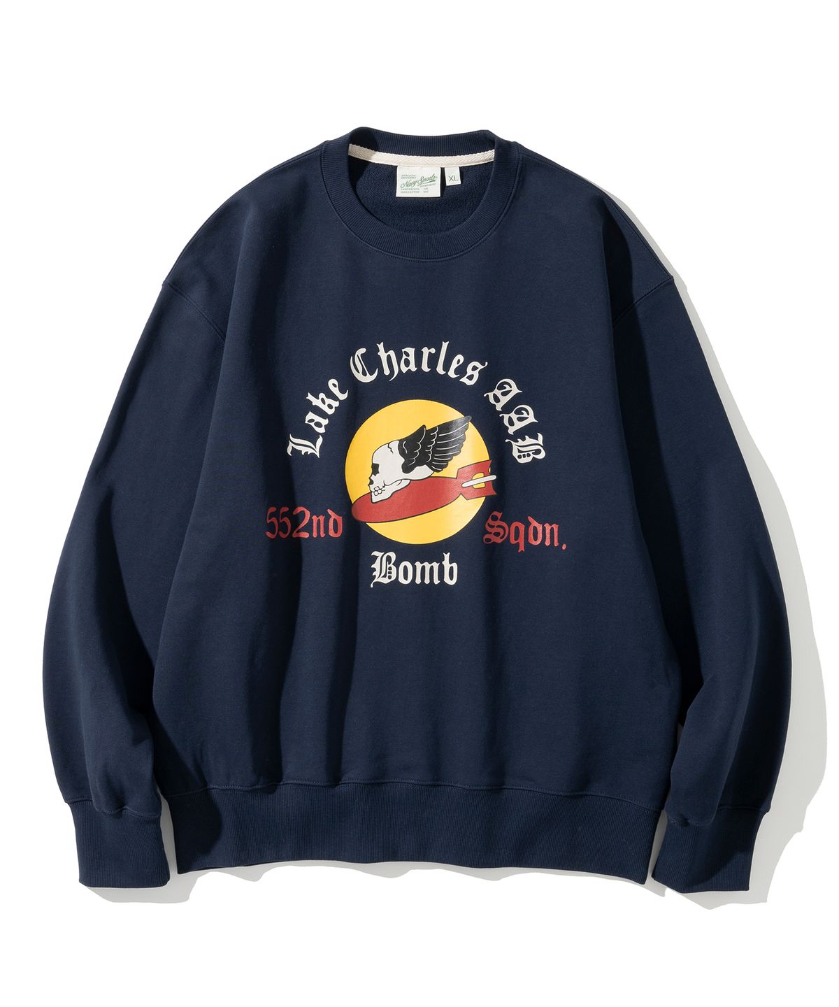 유니폼브릿지(UNIFORM BRIDGE) 552nd sqdn. sweatshirt navy