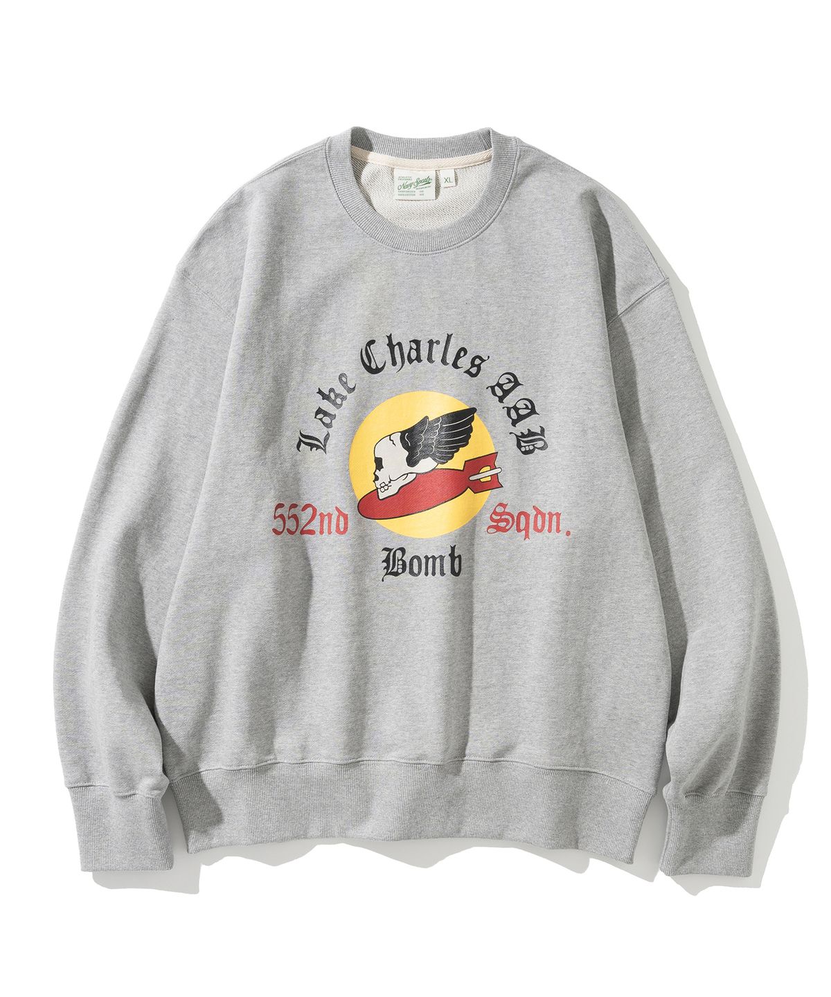 유니폼브릿지(UNIFORM BRIDGE) 552nd sqdn. sweatshirt 8% melange