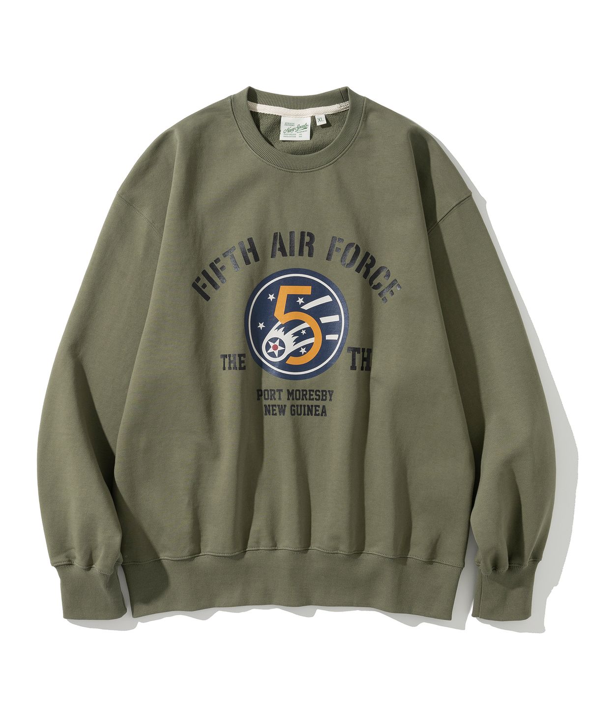 유니폼브릿지(UNIFORM BRIDGE) 5th air force sweatshirt olive