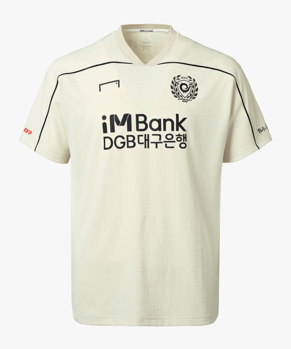 골스튜디오(GOALSTUDIO) DFC 24 REPLICA AWAY FIELD GAME TOP-LIGHT BEIGE