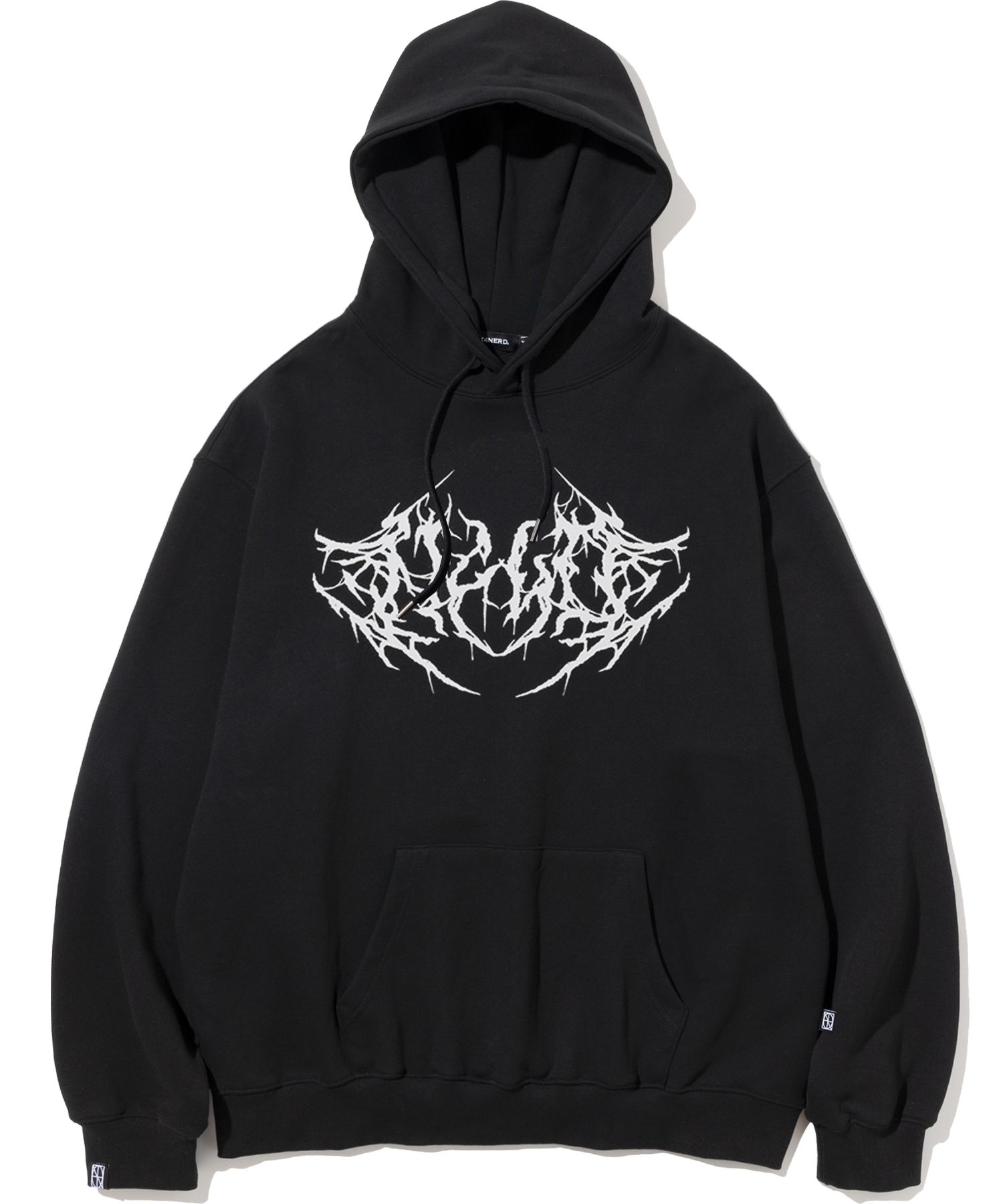 パーカー・フーディ NOT4NERD Root Logo Pullover Hood Black HD074BK MUSINSA | NOT4NERD Root Logo Pullover Hood - Black