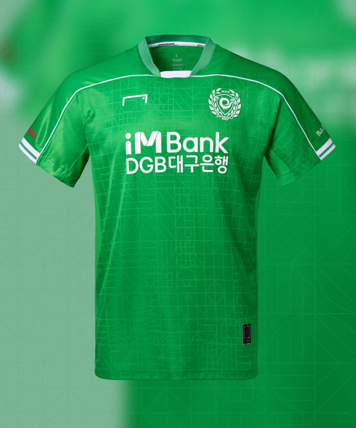 골스튜디오(GOALSTUDIO) DFC 24 AUTHENTIC HOME GK GAME TOP-GREEN