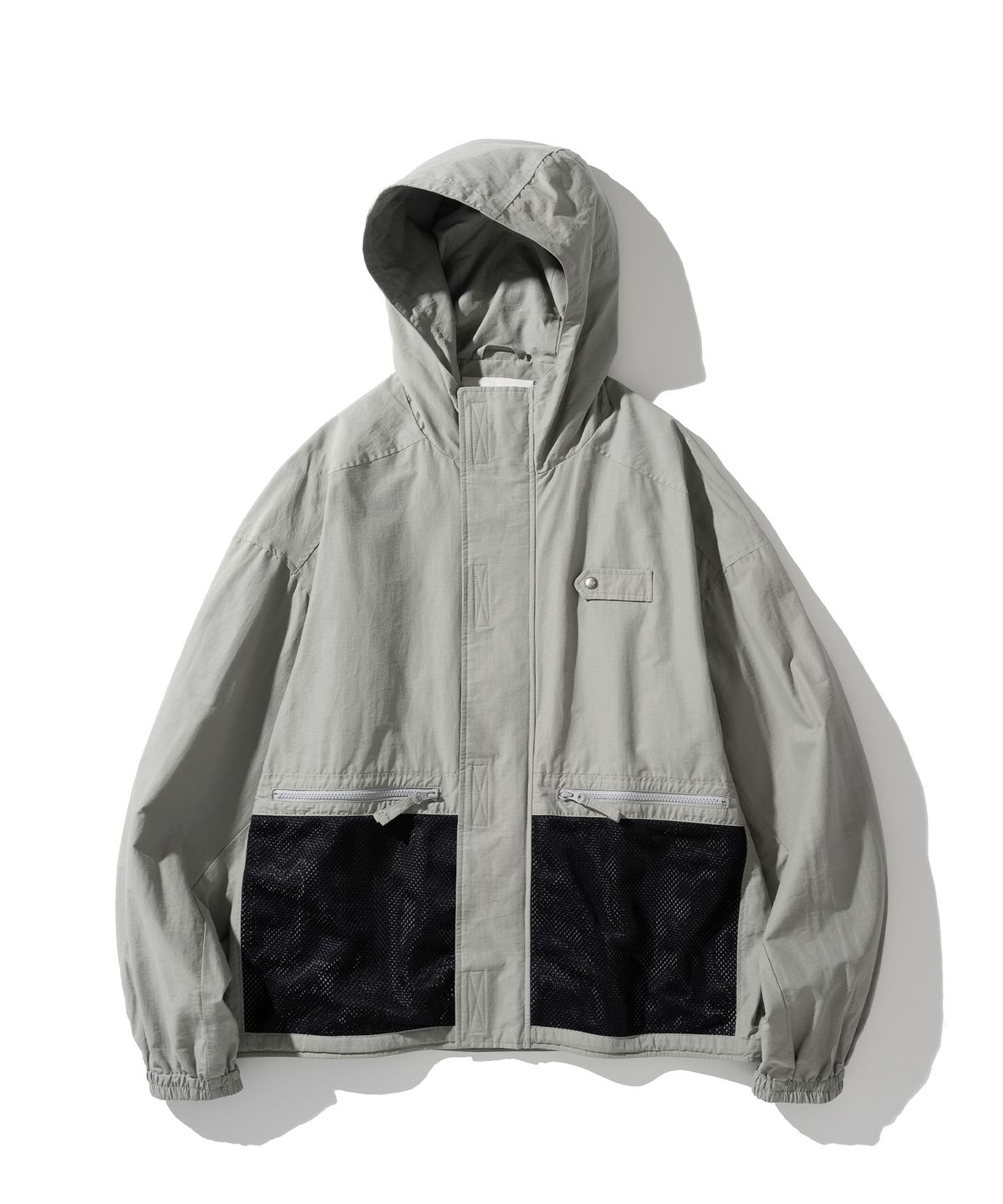 유니폼브릿지(UNIFORM BRIDGE) 24ss utility hood jacket grey