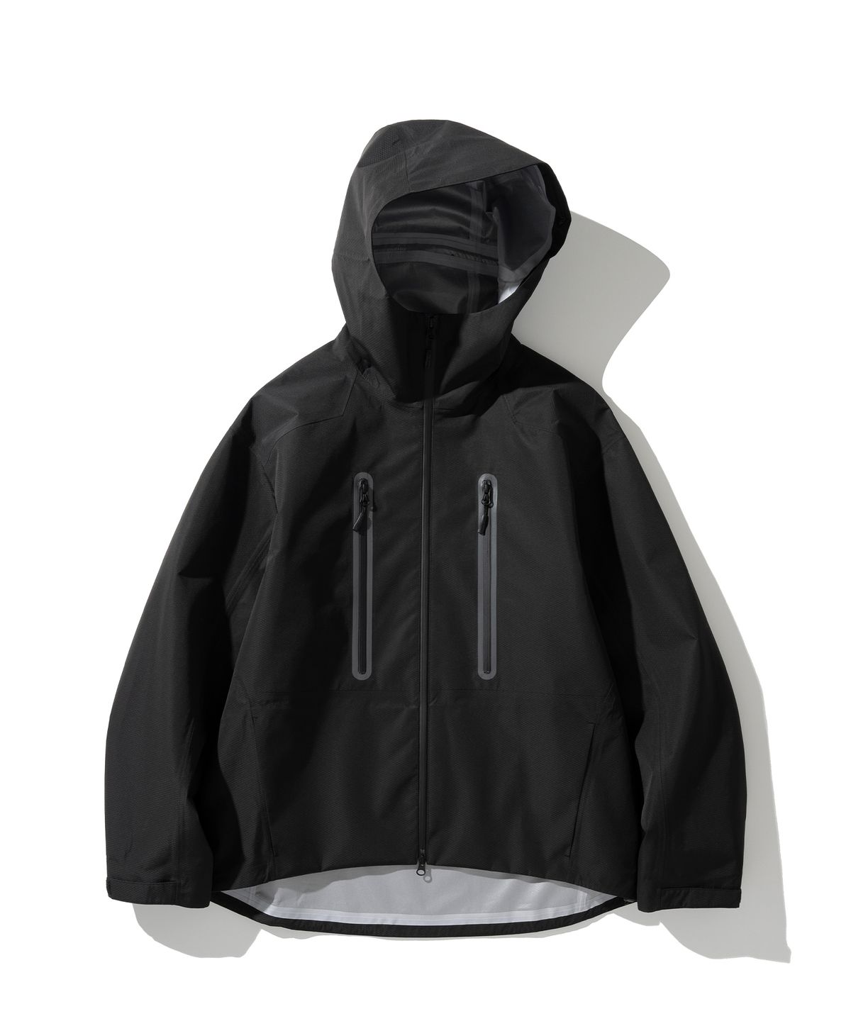 유니폼브릿지(UNIFORM BRIDGE) 3layer light hood jacket black