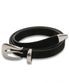 Suede Western Belt in Black