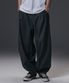 TR 3 Tuck Balloon Pants - Charcoal