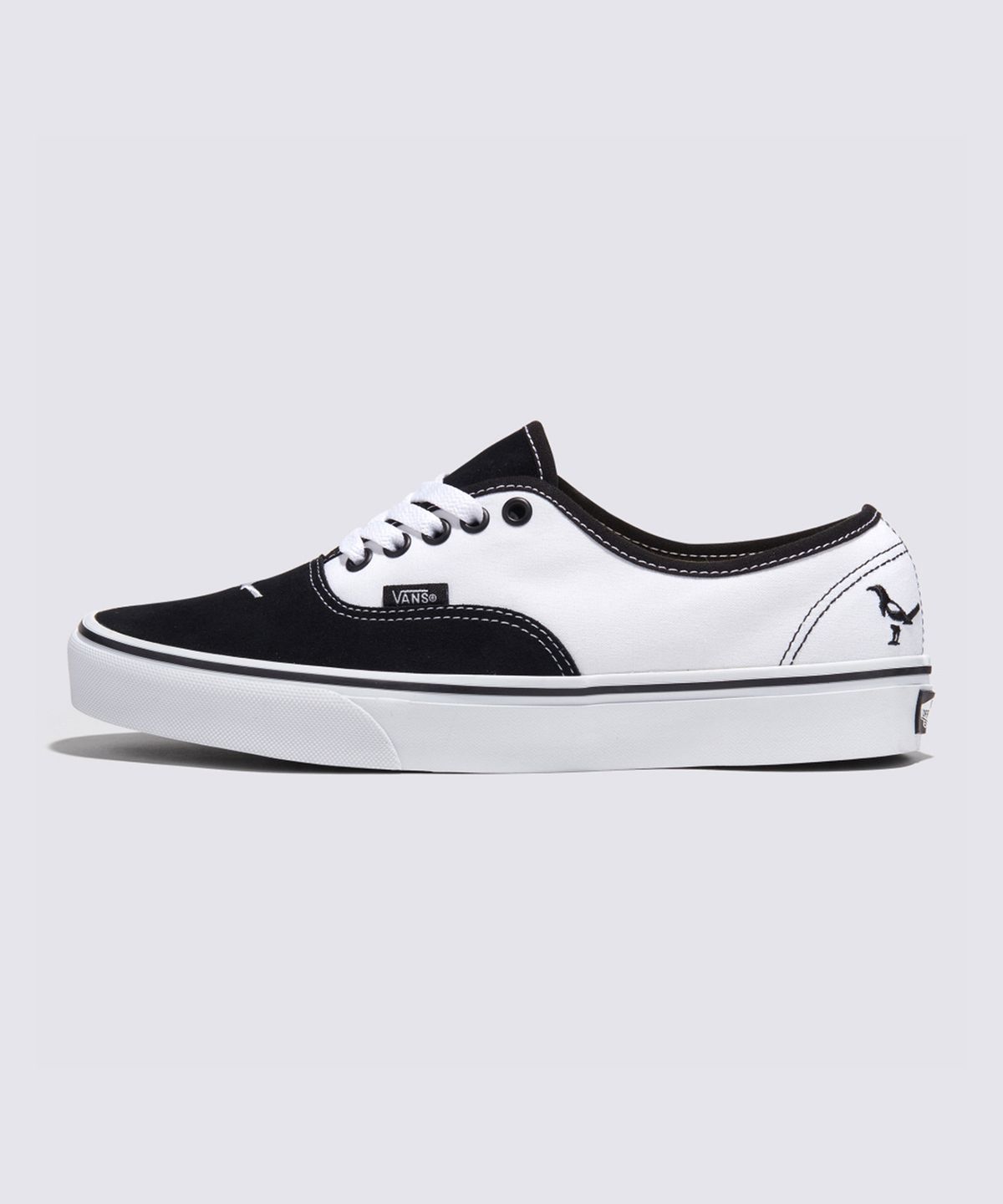 반스(VANS) 어센틱 - (맥파이 버드) 블랙:화이트 / VN0009PVBPB1