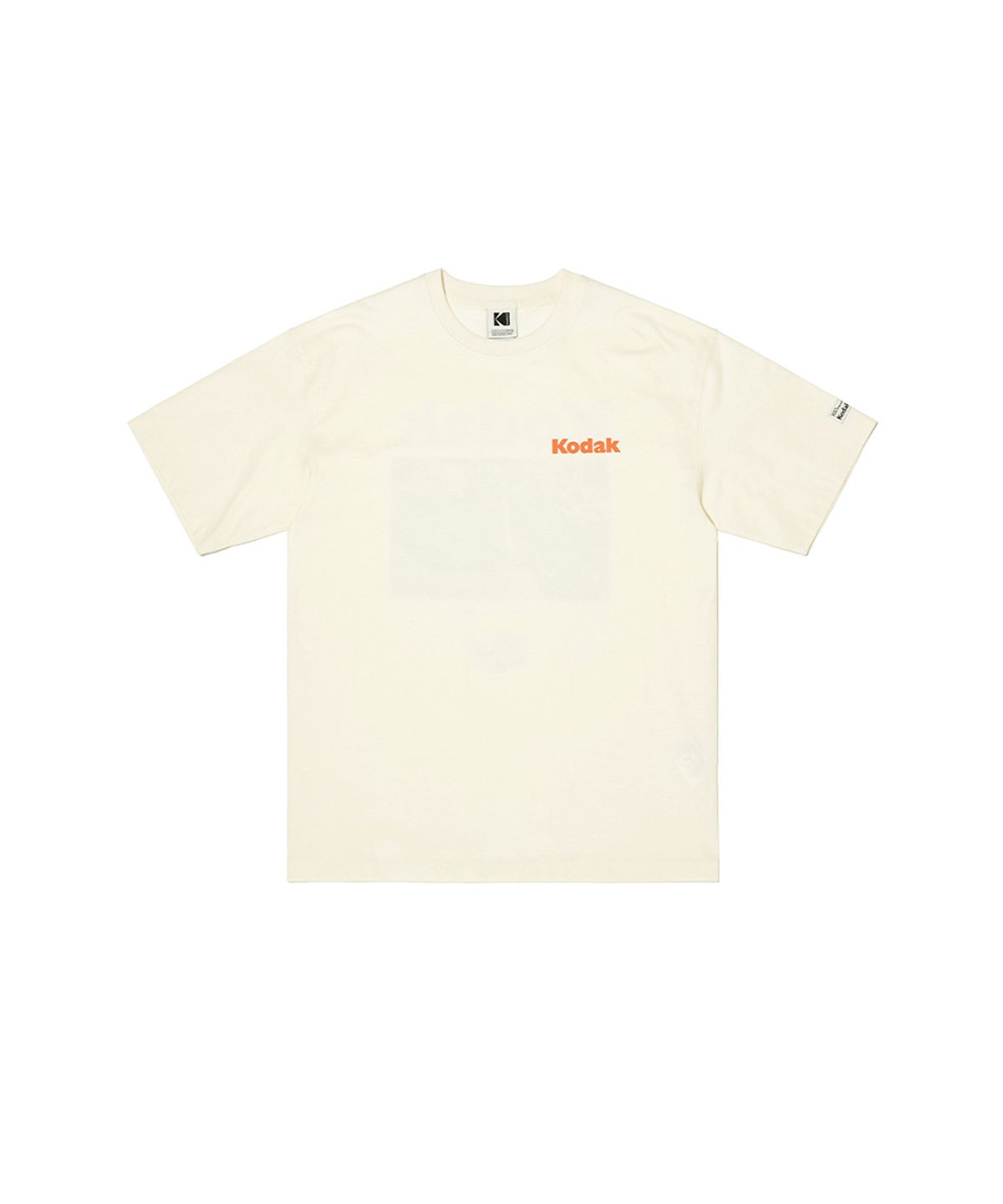 코닥(KODAK) 씨너리 그래픽 반팔티셔츠 IVORY