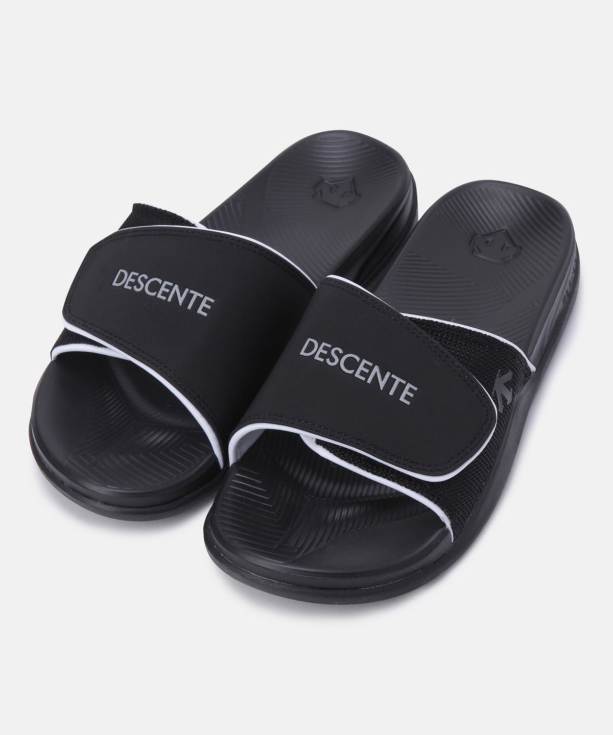 데상트(DESCENTE) 템퍼 슬라이드 블랙(SP123LSD12)