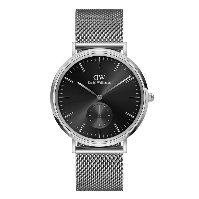 CLASSIC MULTI-EYE MESH ONYX 블랙다이얼 실버메탈시계