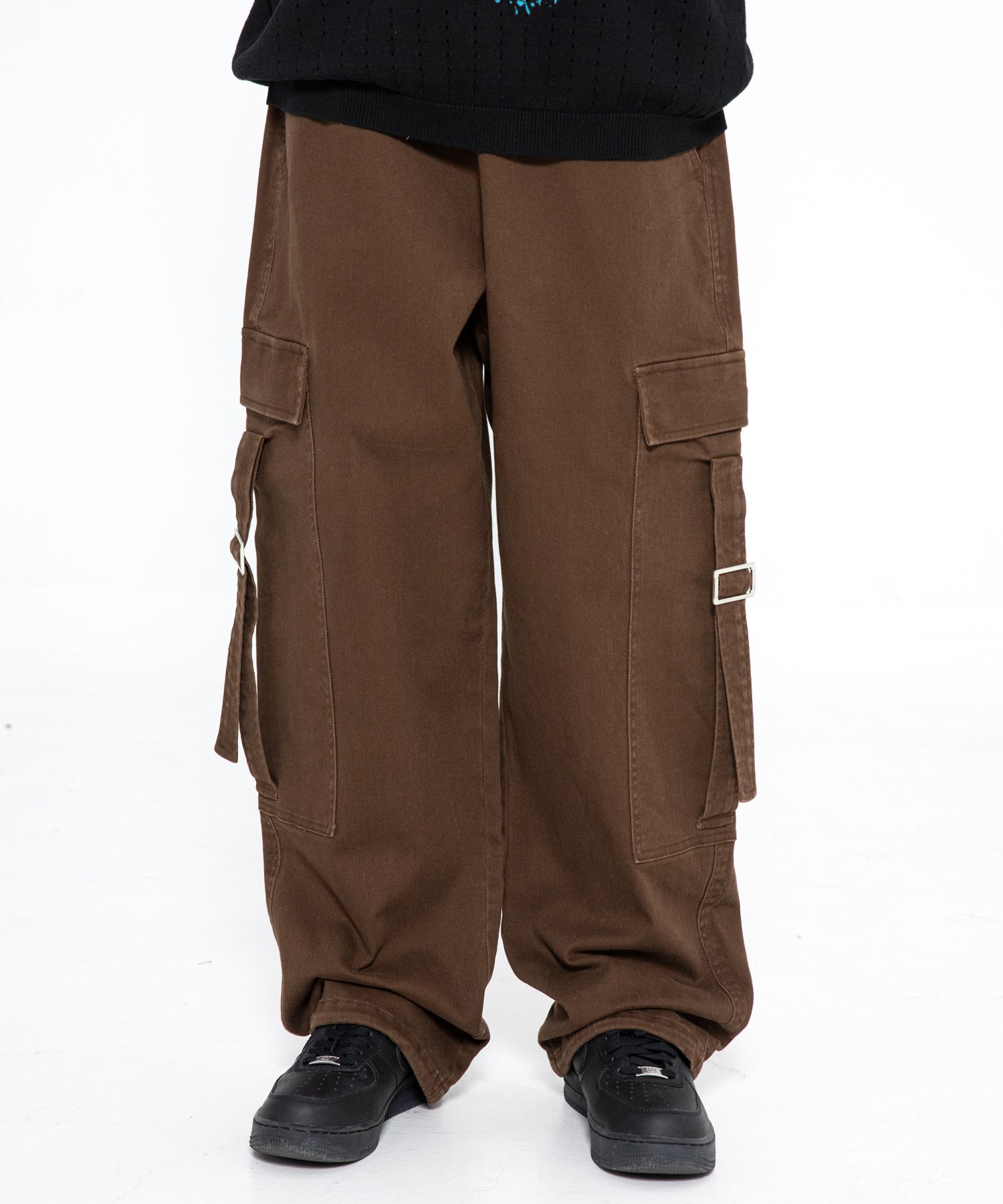 パンツ XTONZ XP197 Inez Cargo Strap Cotton Pants BROWN xp197BR MUSINSA | XTONZ XP197 INEZ CARGO STRAP COTTON PANTS (BROWN)