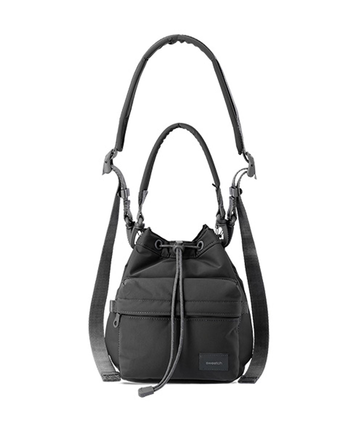 스위치(SWEETCH) CITY BOYS BUCKET BAG 002 S Stone Grey