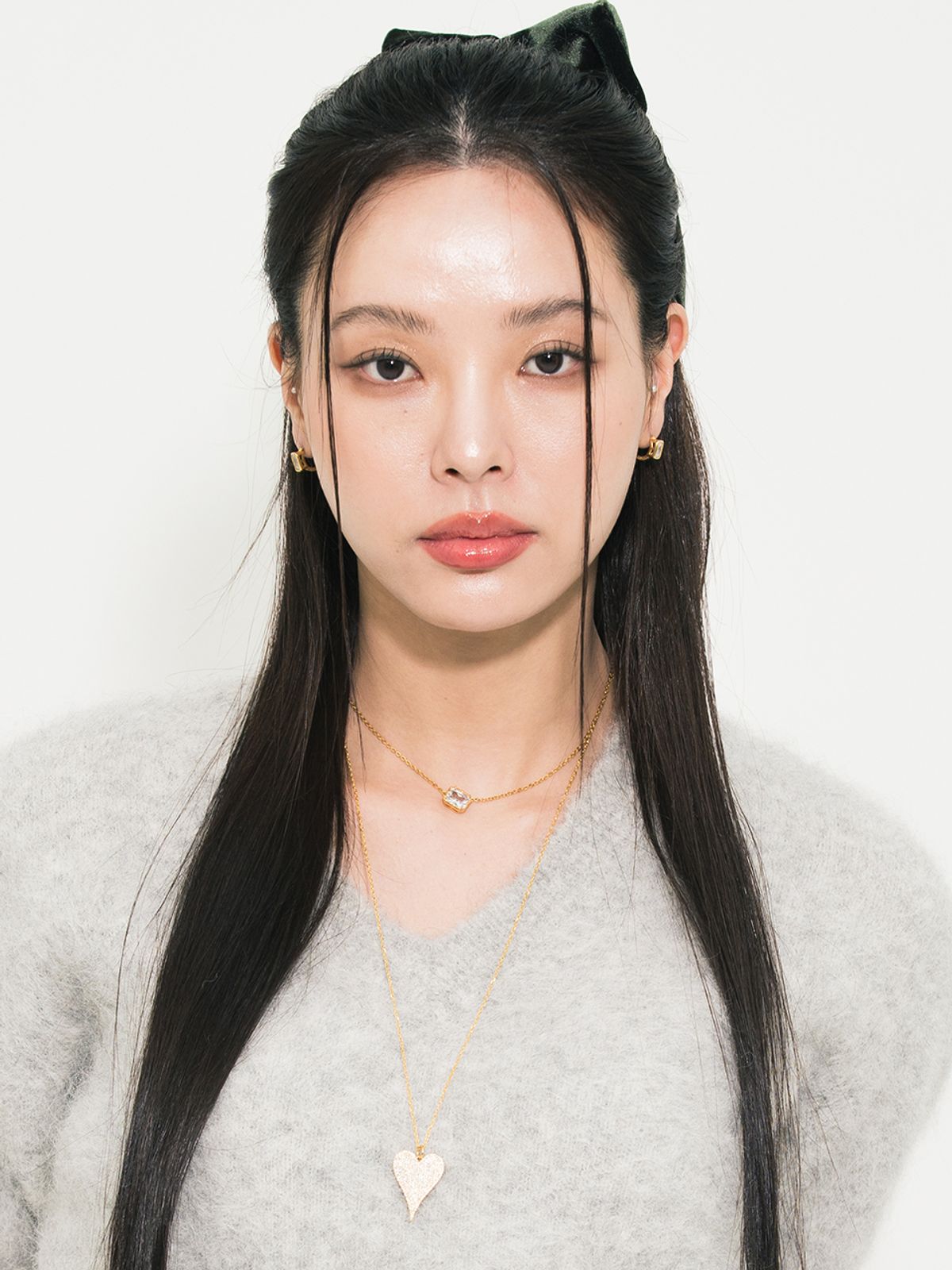 어거스트 하모니(August Harmony) 빅 브릴리언트 러브 네크리스 2컬러