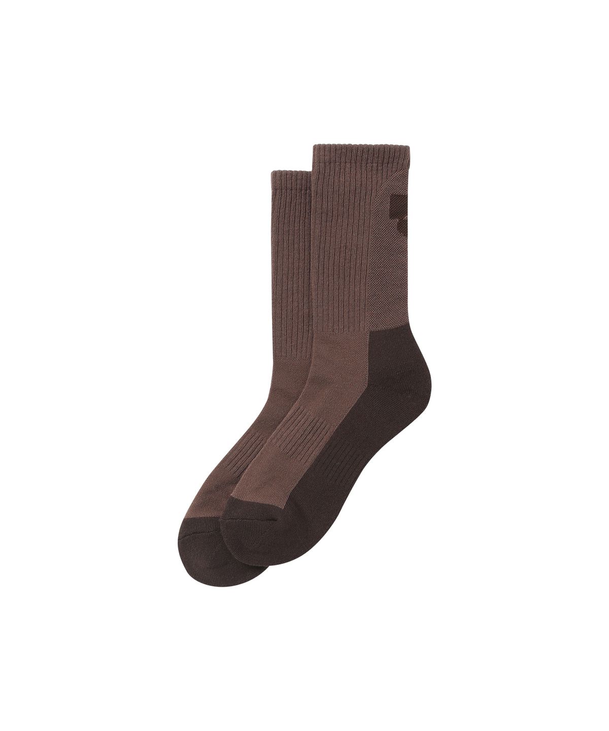 웰빙익스프레스(WELLBEING EXPRESS) Symbol Sports Socks Brown