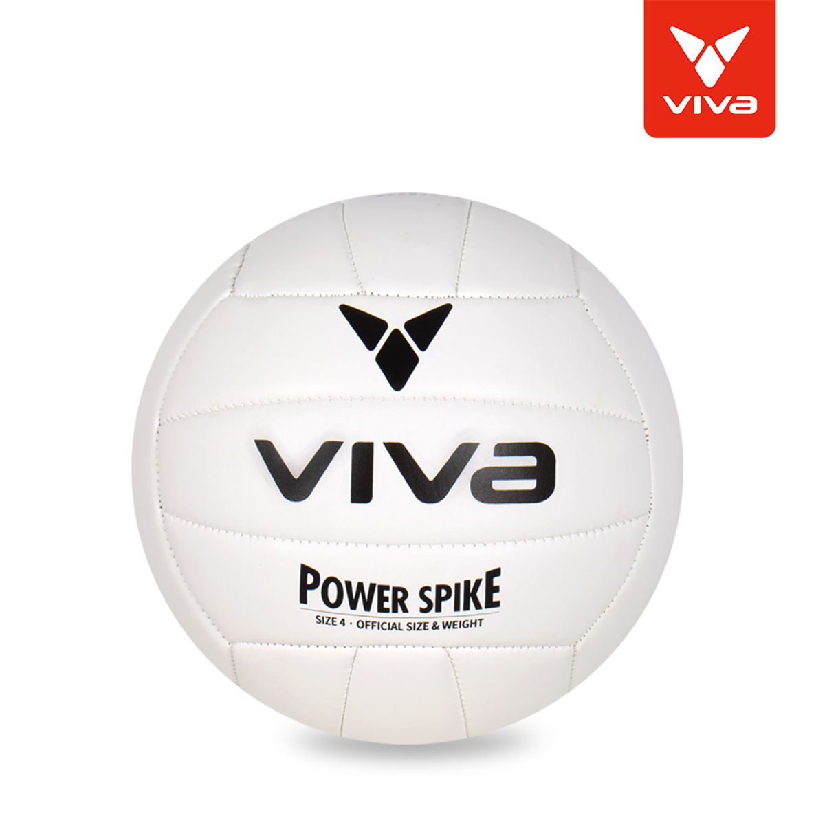 비바(VIVA) 터치 배구공 화이트 VB3000S 4호