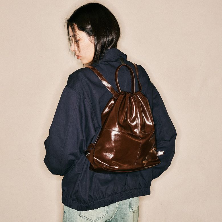 AR_Leather 2-way backpack_2color