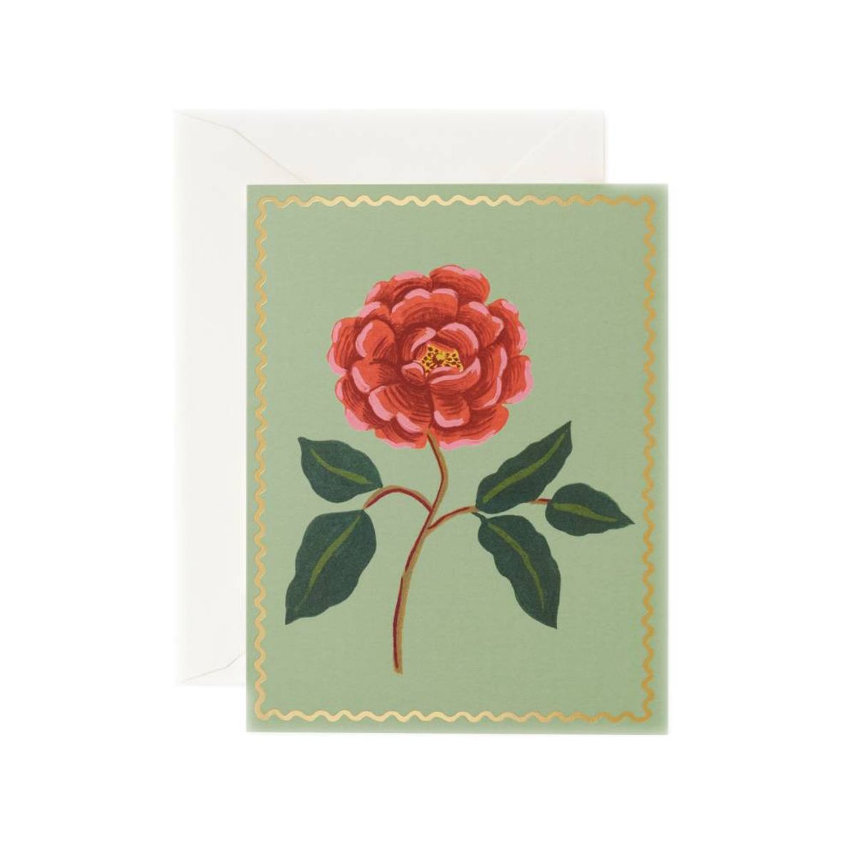 라이플 페이퍼(RIFLE PAPER) Scarlet Rose Card 일상 카드