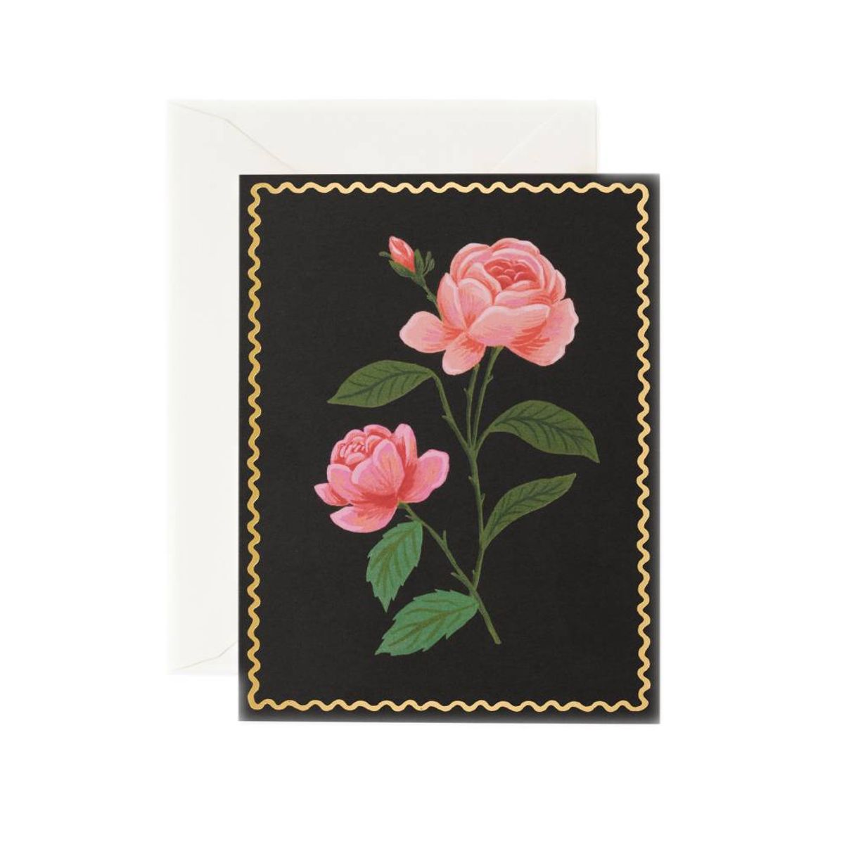 라이플 페이퍼(RIFLE PAPER) Pink Rose Card 일상 카드