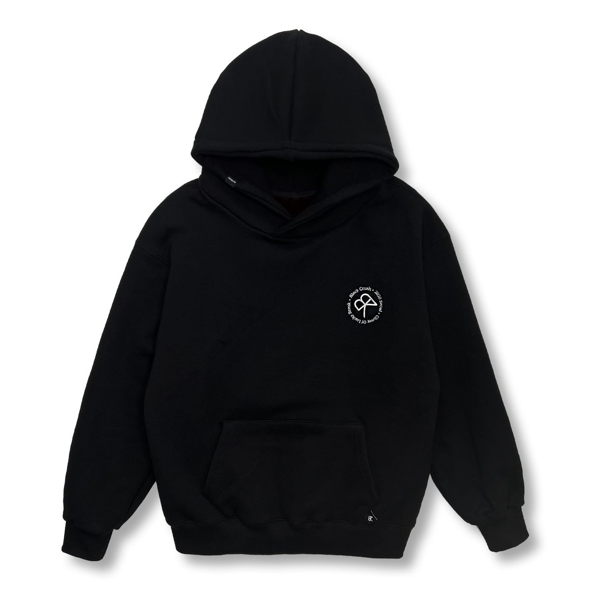 블랙크러쉬(BLACRUSH) [Unisex] Clover Logo Hoodie