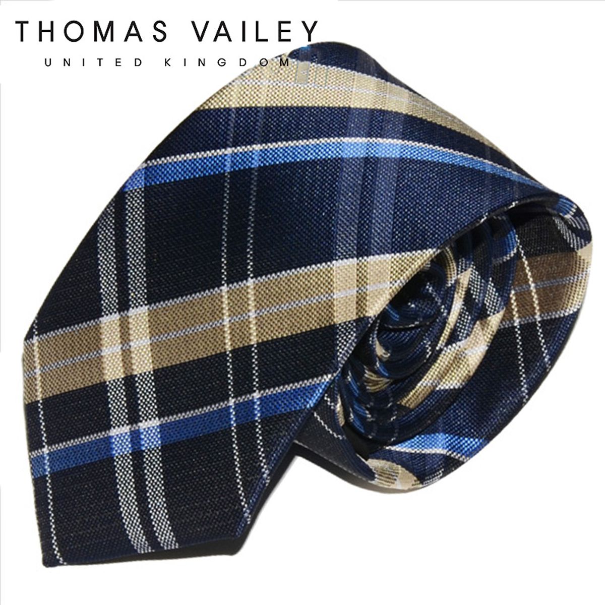 토마스 베일리(THOMAS VAILEY) 패션넥타이-데어리 베이지 8cm