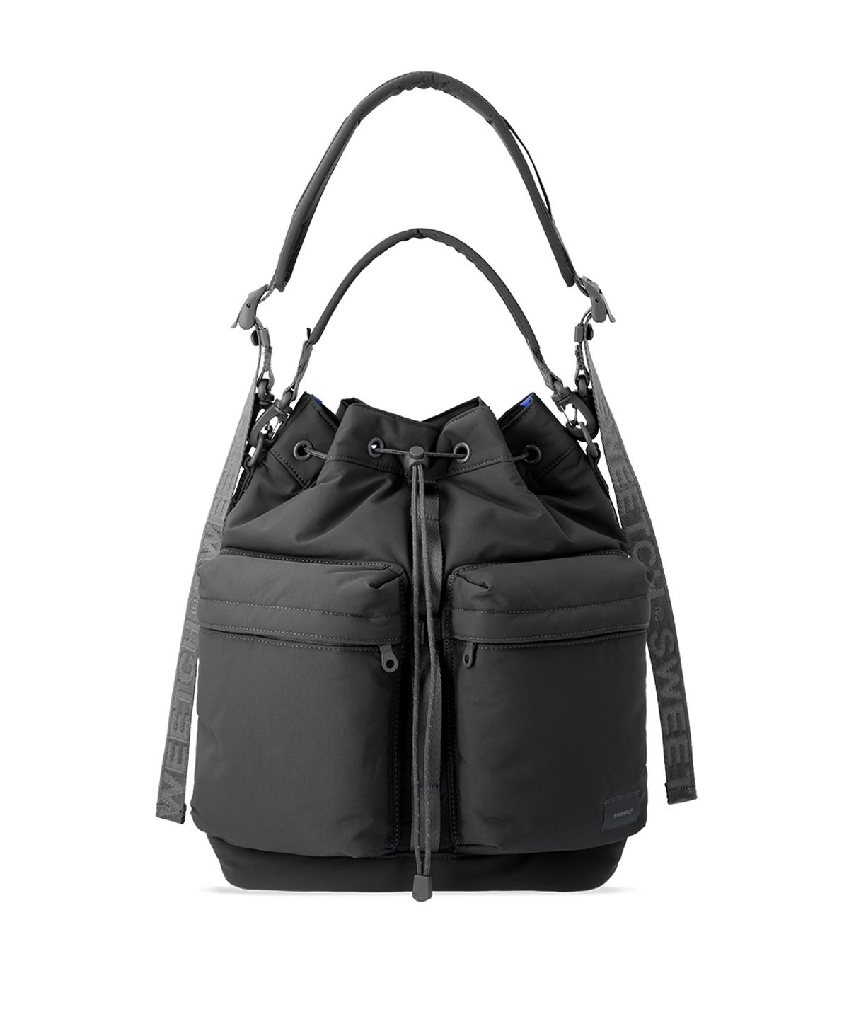 스위치(SWEETCH) CITY BOYS BUCKET BAG 002 L Stone Grey
