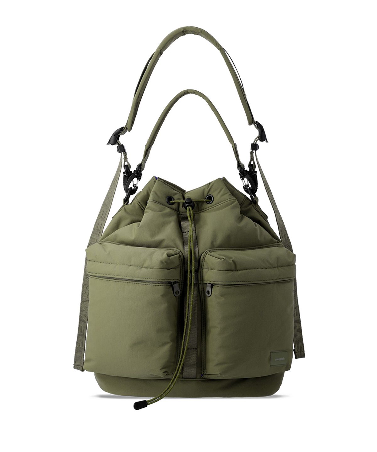 스위치(SWEETCH) CITY BOYS BUCKET BAG 002 L Olive Green