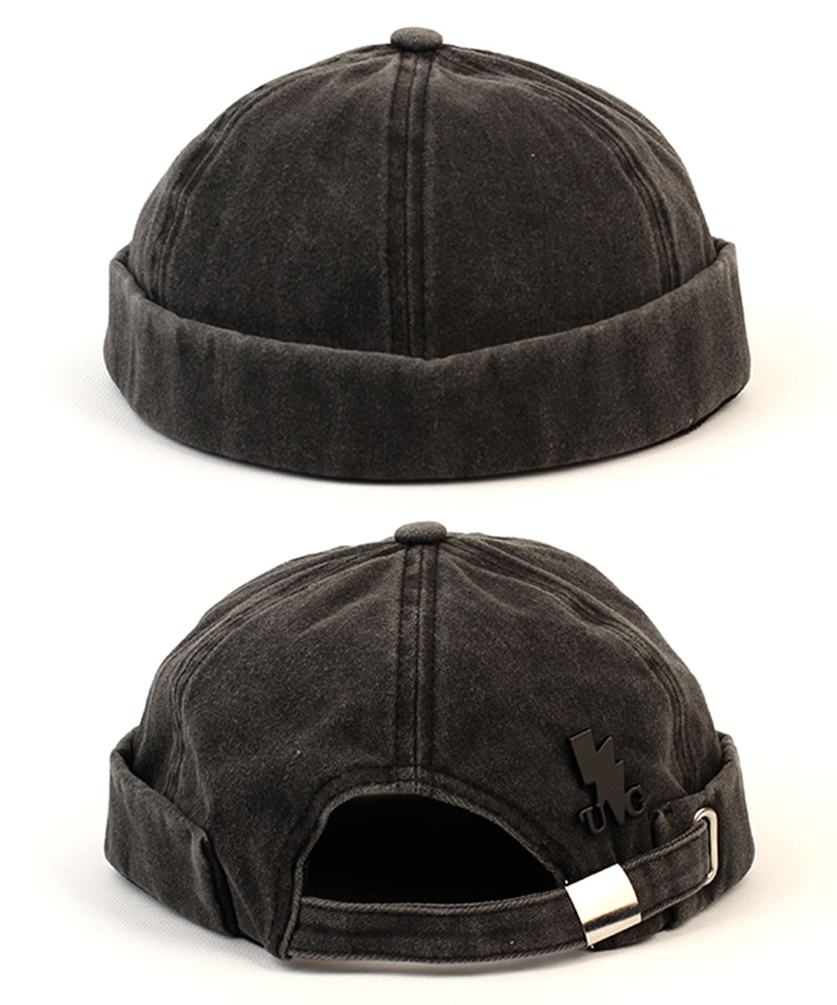 유니버셜 케미스트리(UNIVERSAL CHEMISTRY) Pigment Black Watch Cap 베레모