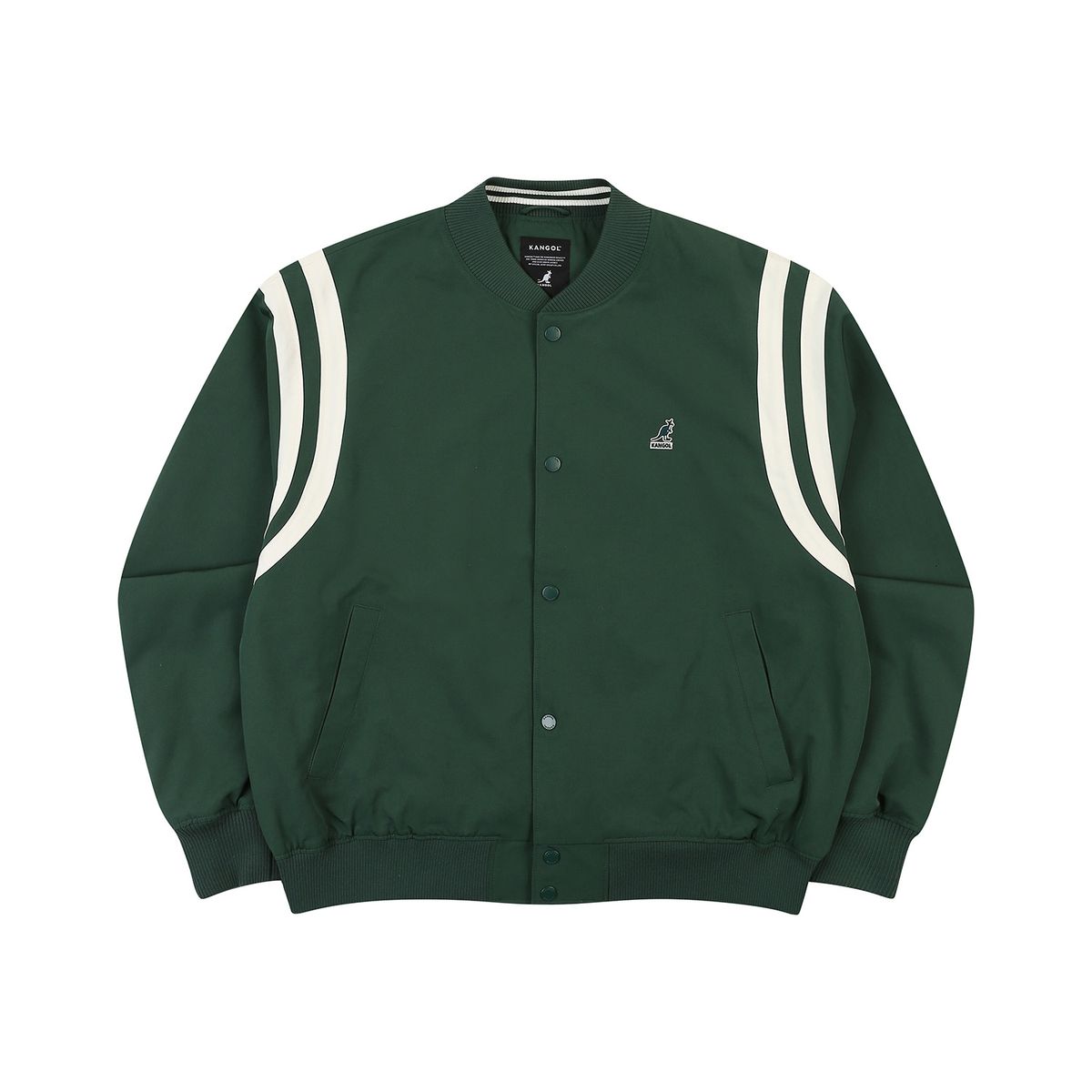 캉골(KANGOL) 캉골 스타디움 자켓 8539 그린