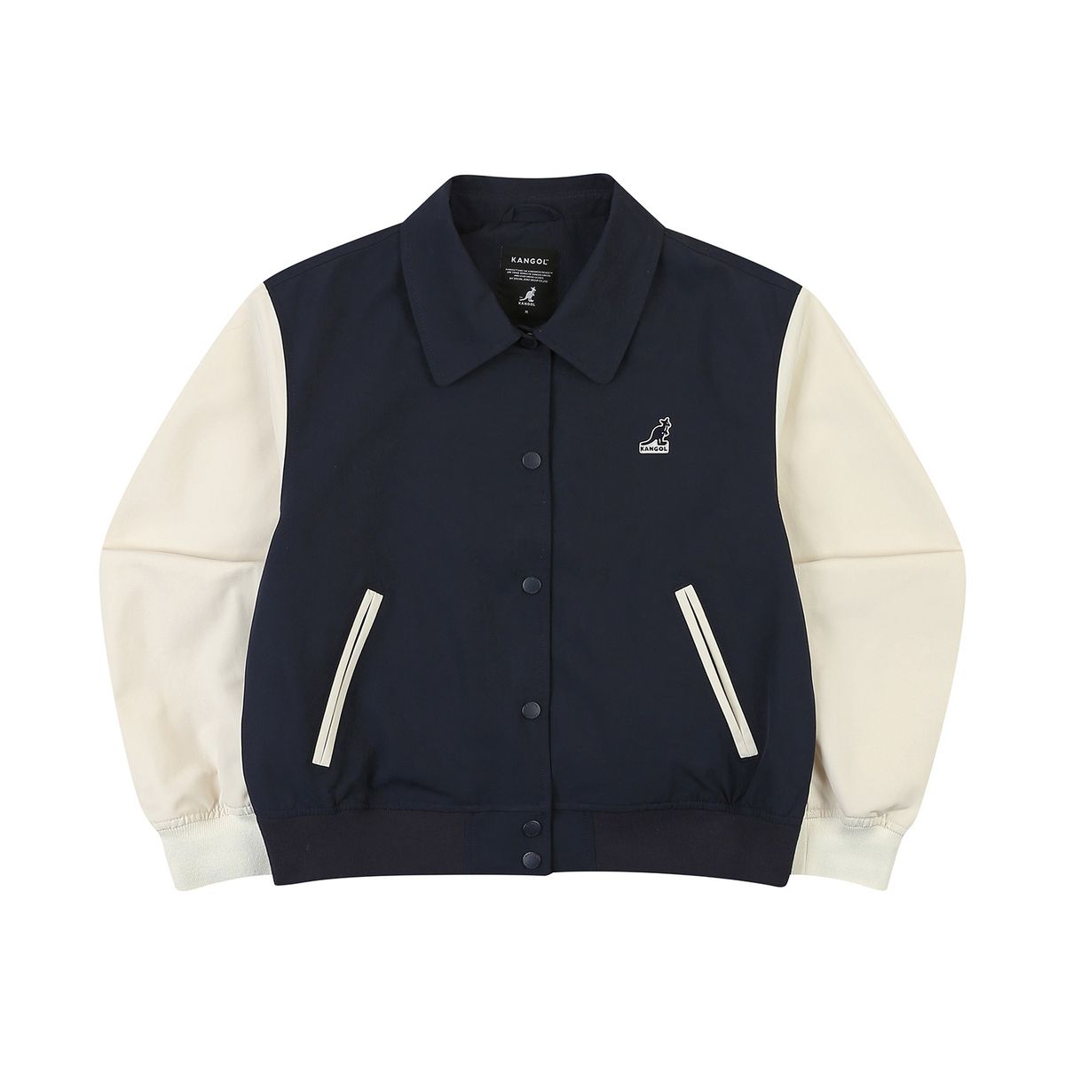 캉골(KANGOL) 우먼스 바시티 자켓 8540 네이비