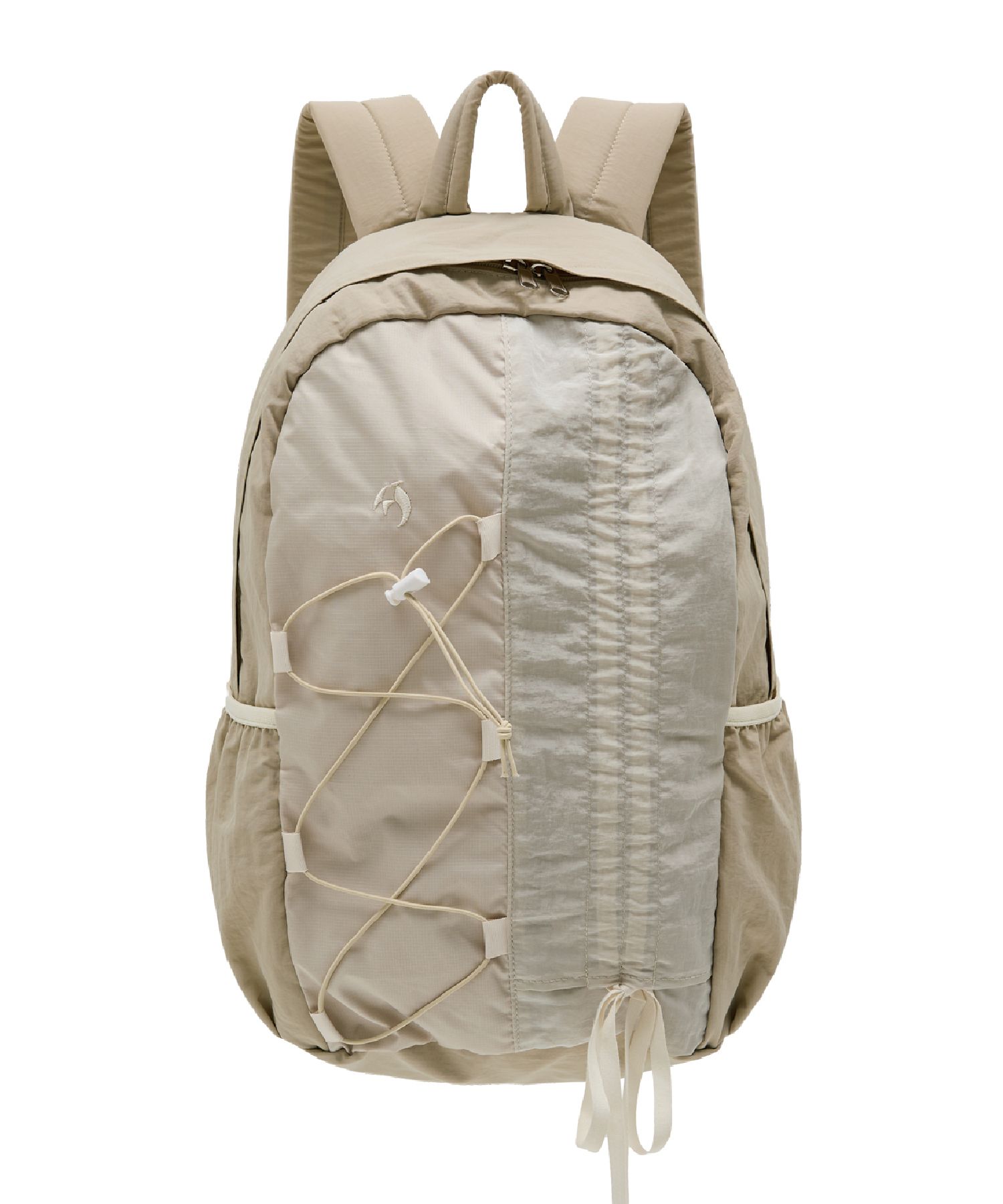 ★Wai Kei★送料込★韓国★大人気★Half string nylon backpack ☆Wai Kei☆送料込☆韓国☆大人気☆Half string nylon backpack