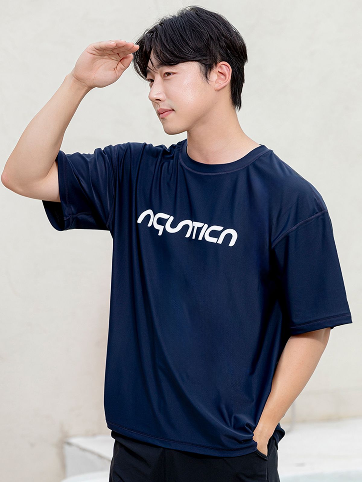 아쿠아티카(AQUATICA) 남성 래쉬가드 AQAMTS23007 상의 단품