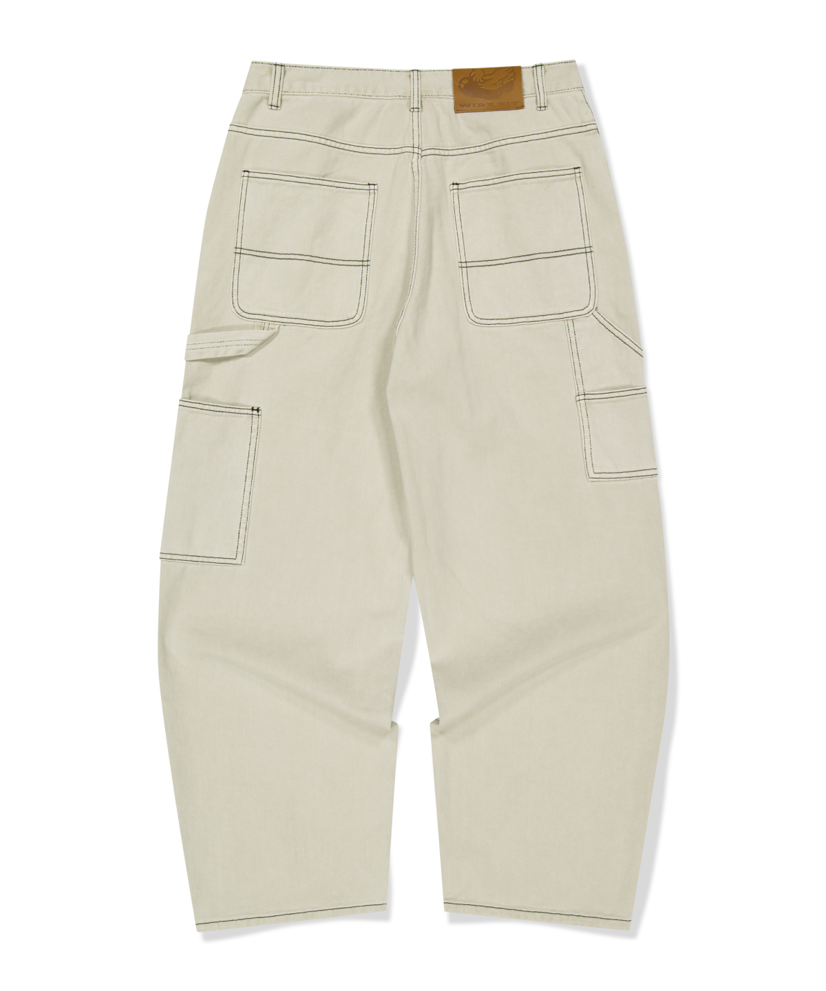 위캔더스(WKNDRS) DRAGGY WORK PANTS (IVORY)