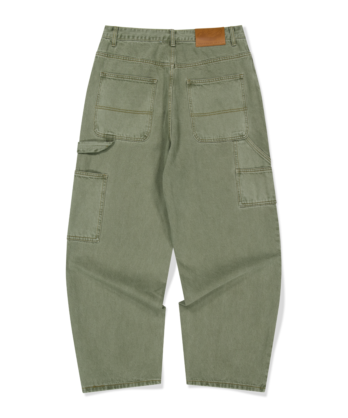 위캔더스(WKNDRS) DRAGGY WORK PANTS (OLIVE)