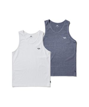 [2PACK] 슬램 로고 피그먼트 슬리브리스 FSL105 / 6color