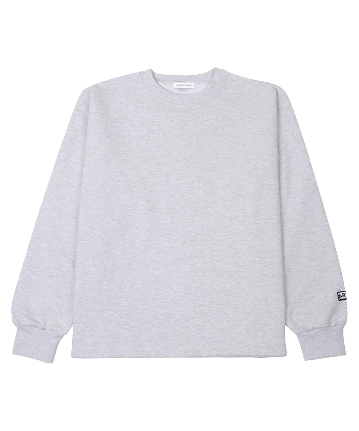 어라이트앵글(ARIGHTANGLE) 1000G Heavy cotton patch sweat light gray
