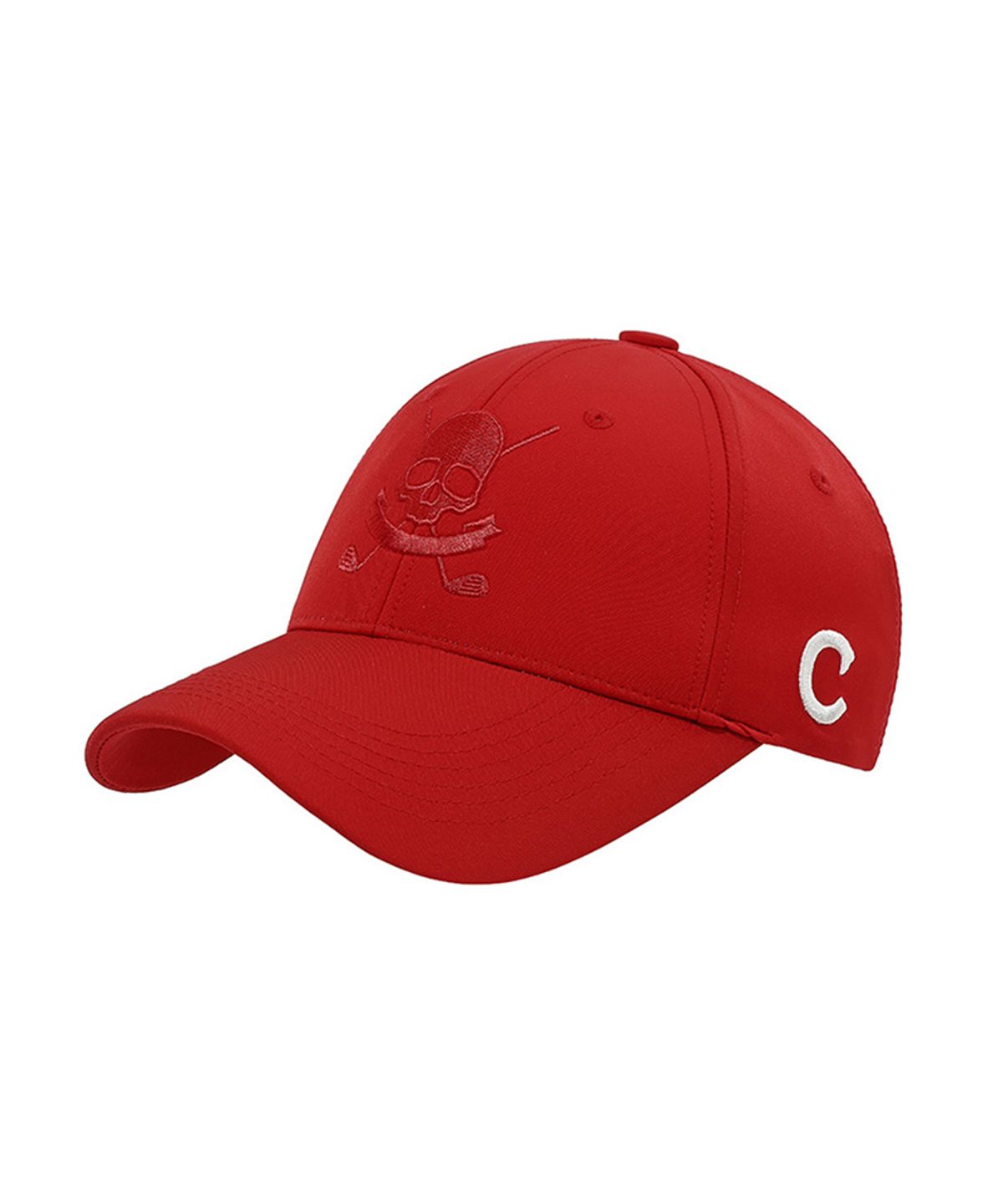 츄쿠츄(CHUCUCHU) C23M-HT005W 스컬 톤온톤 볼캡 (Red)
