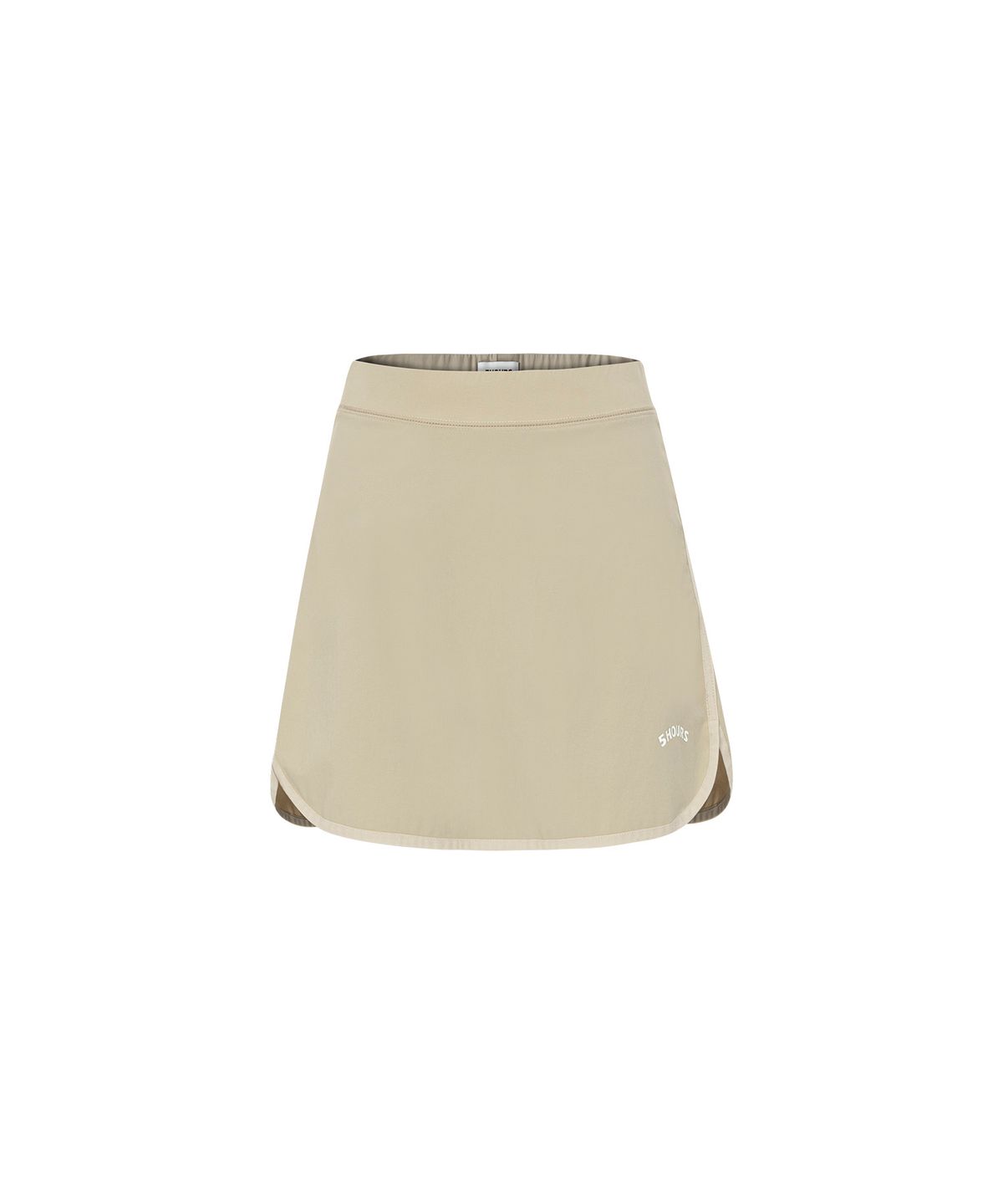 파이브아워스(5HOURS) FLEX TWO TONE 4-WAY SKORT_BEIGE