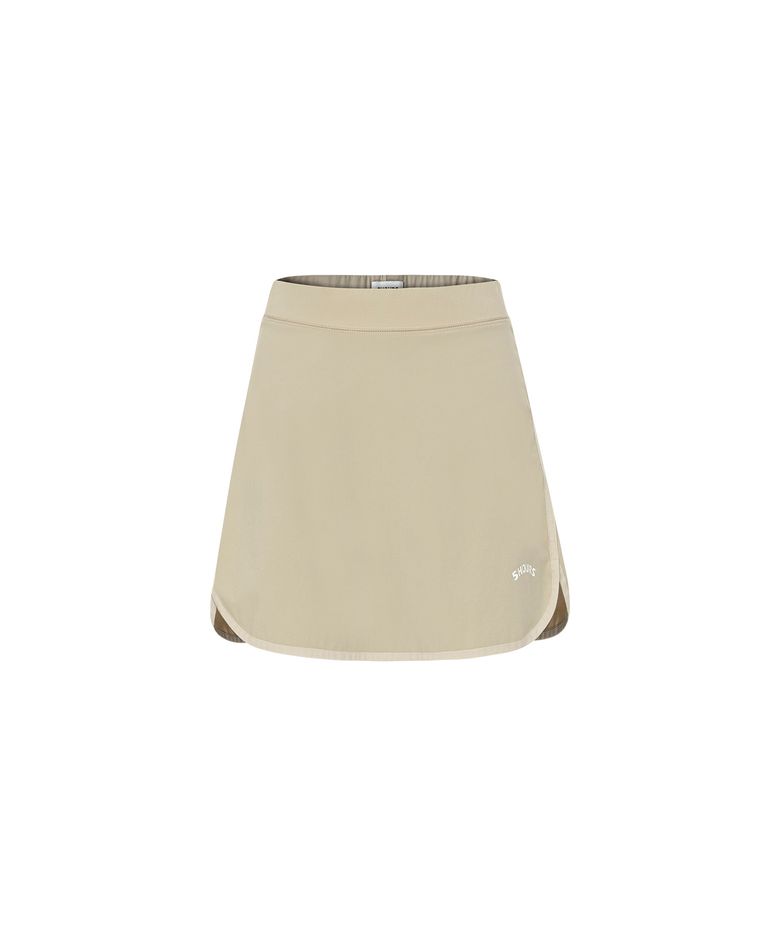 FLEX TWO TONE 4-WAY SKORT_BEIGE