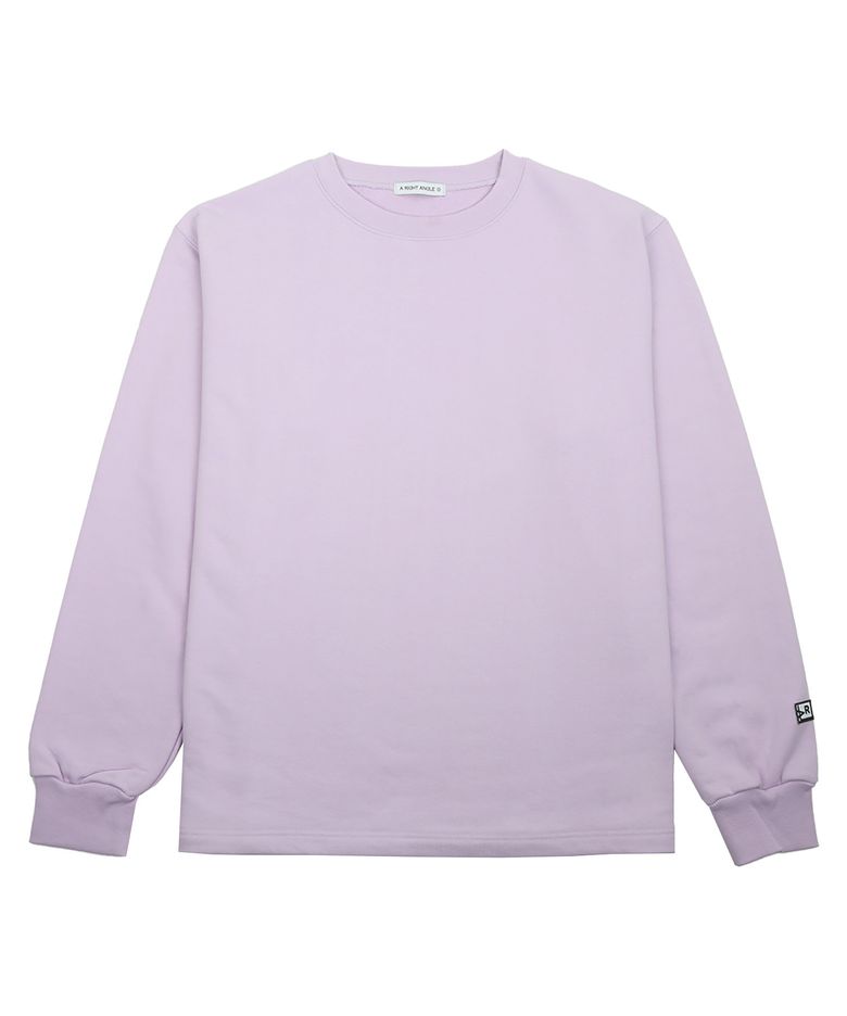 1000G Heavy cotton patch sweat purple