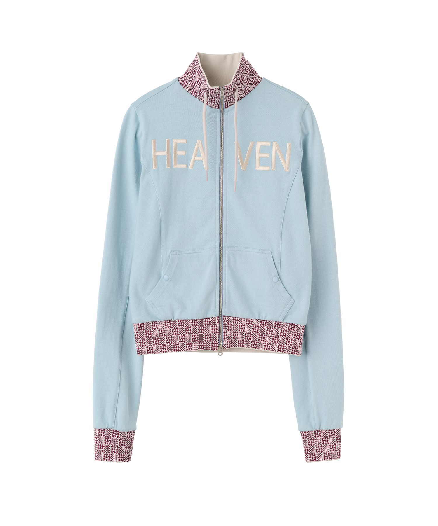 【期間限定送料無料】 SCULPTOR | MUSINSA Heavenly Blue Baby Jacket Track Gingham トップス