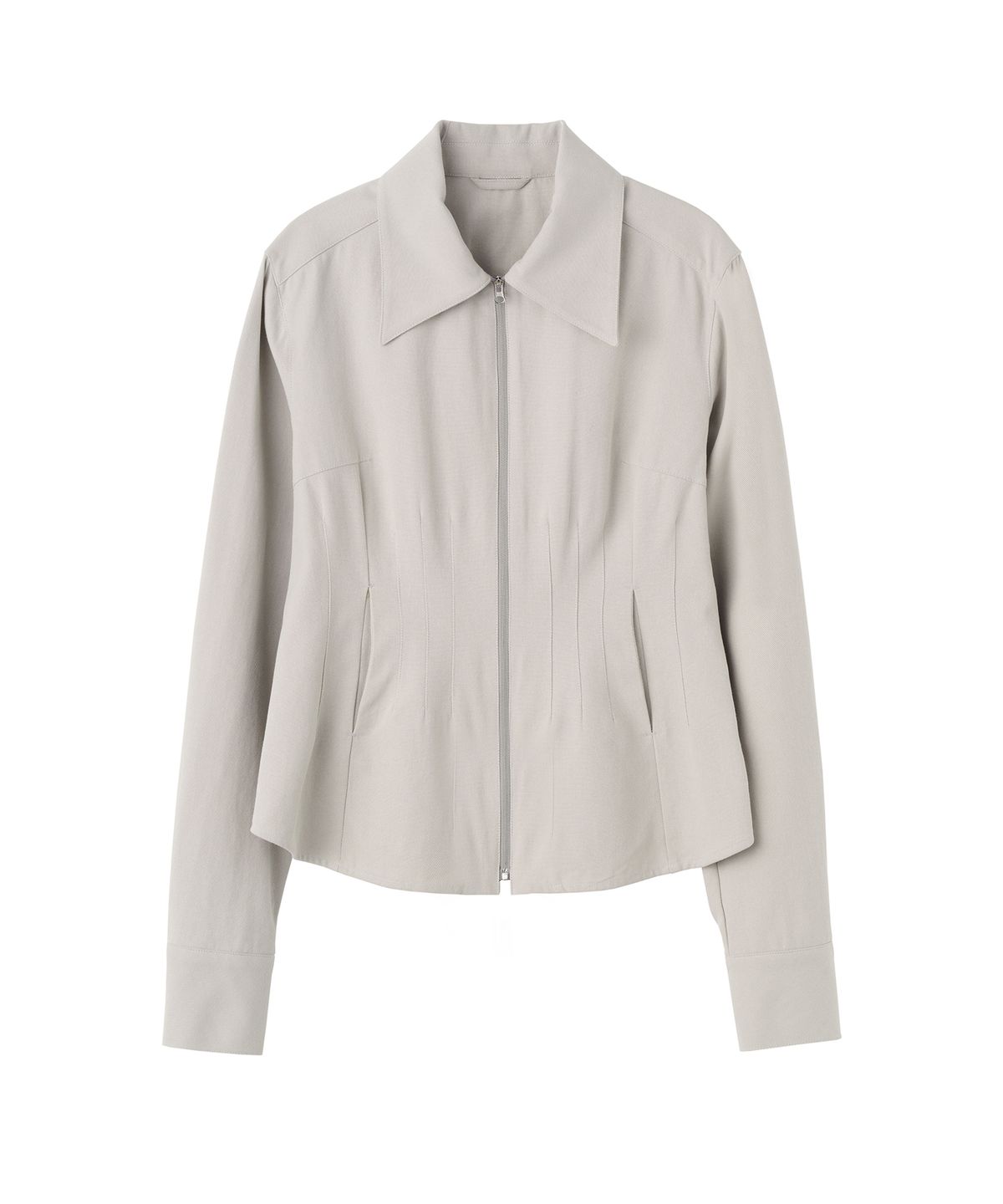 스컬프터(SCULPTOR) Cotton Zip-Up Jacket Ice Gray