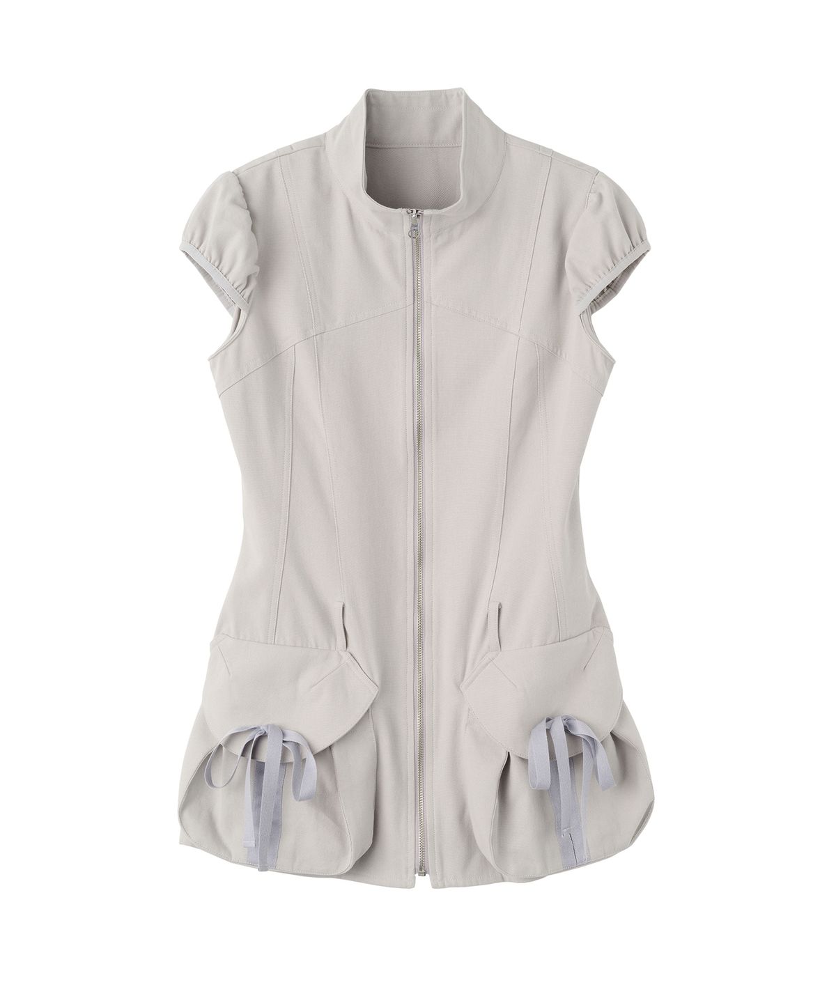 스컬프터(SCULPTOR) Cargo Zip-Up Dress Ice Gray