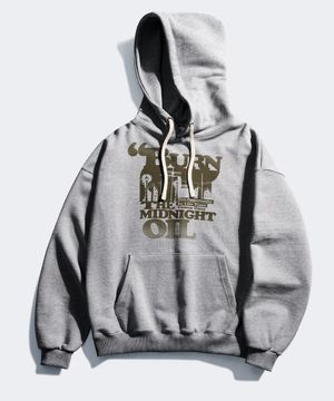 미드나잇 오일 헤비웨이트 후드 그레이 SMHD4609